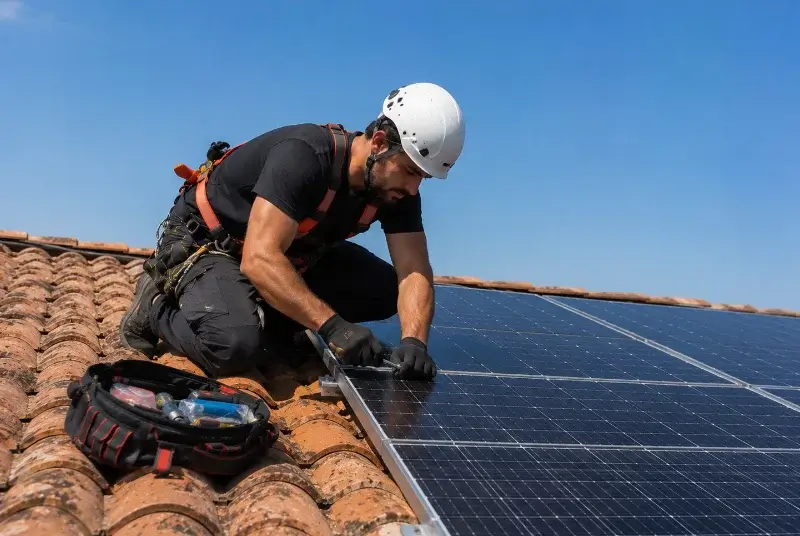 Maintenance et monitoring de panneaux solaires à Ambérieu-en-Bugey