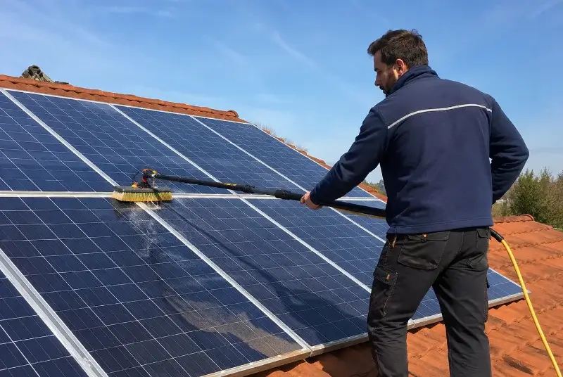 Nettoyage et entretien de panneaux solaires à Ambérieu-en-Bugey